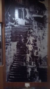 Carrying water up from the river, early 1900s - Chongqing, China: by emacinat, Views[683]