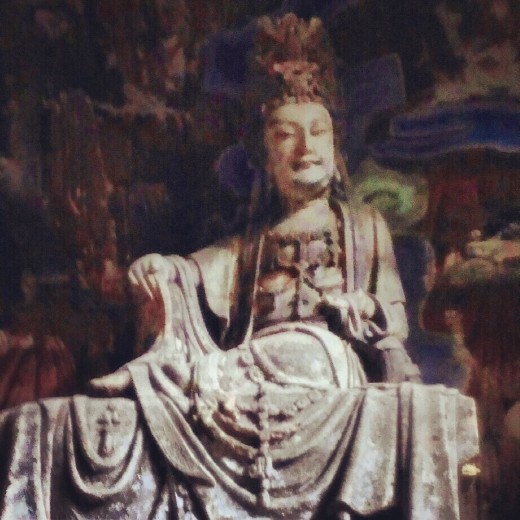 Buddha at Dazu Grottoes