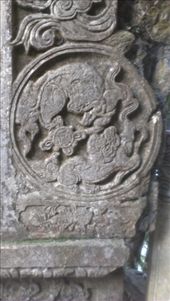 Detail of stonework, Dragon Gate: by emacinat, Views[356]