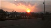 Sunset over Kunming on our way to the hotel: by emacinat, Views[361]