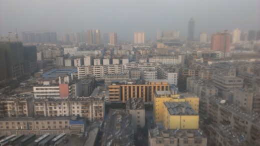 View from hotel room