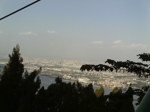 View of Kunming from Western Hills