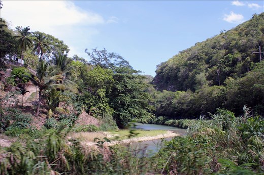 On the road to Occho Rios