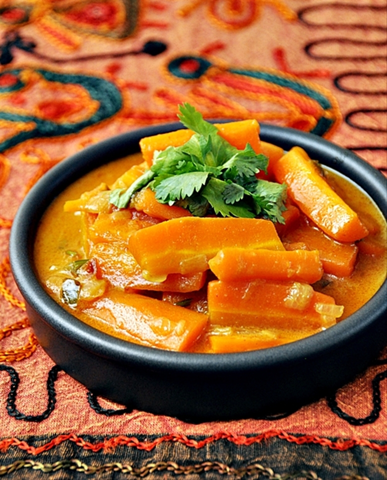 Spicy Carrot Coconut Curry 1