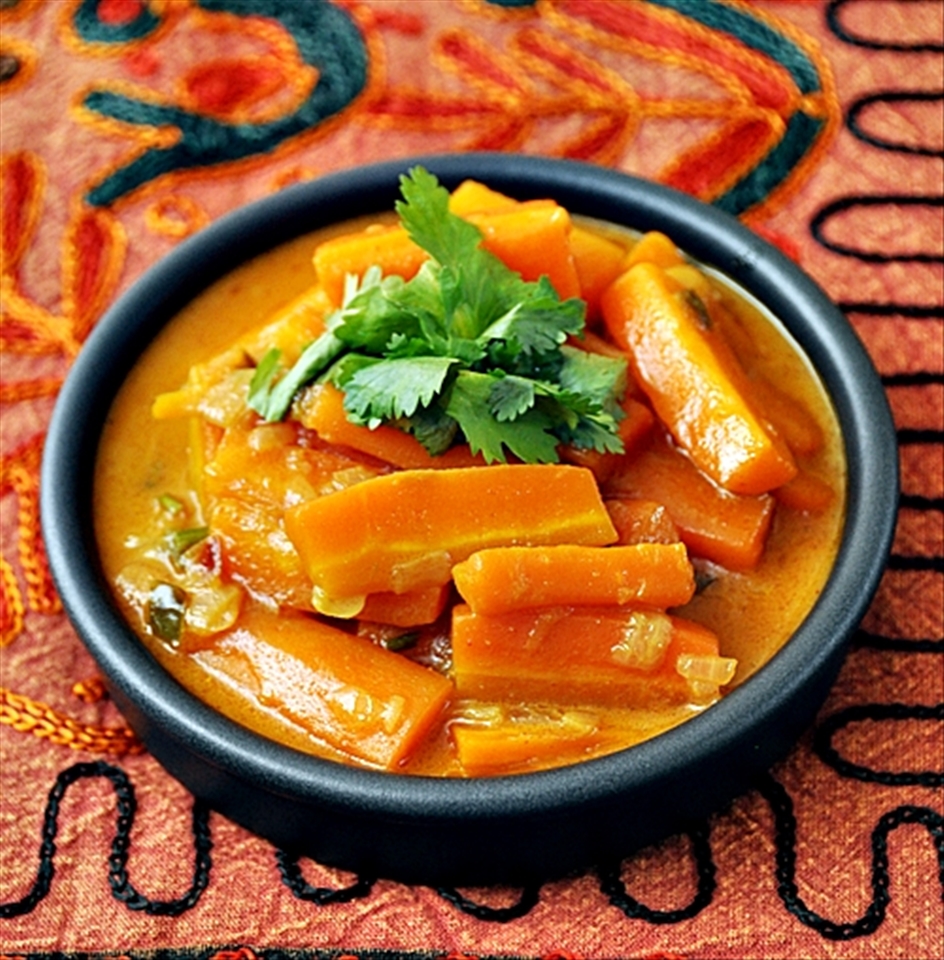 Spicy Carrot Coconut Curry 3