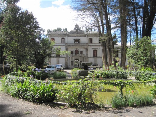 The once mansion now hosteria 