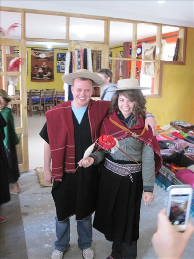 Traditional Ecuadorian wear 