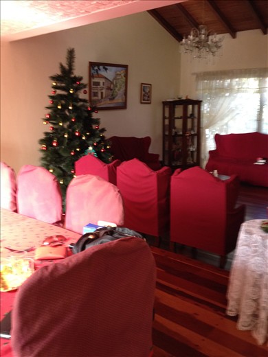 Host family living room/dining room