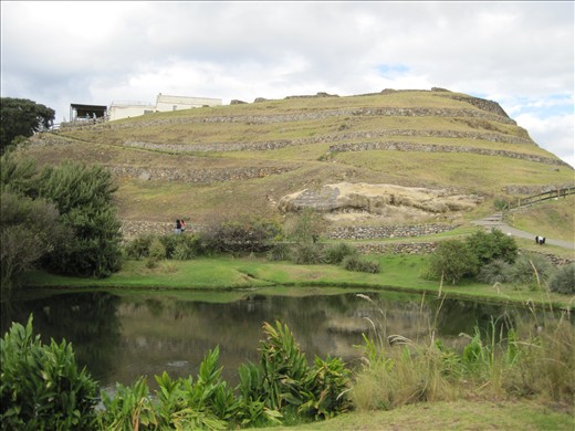 At the Museum of colonial artifacts  