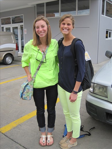 Emily and I matching again 