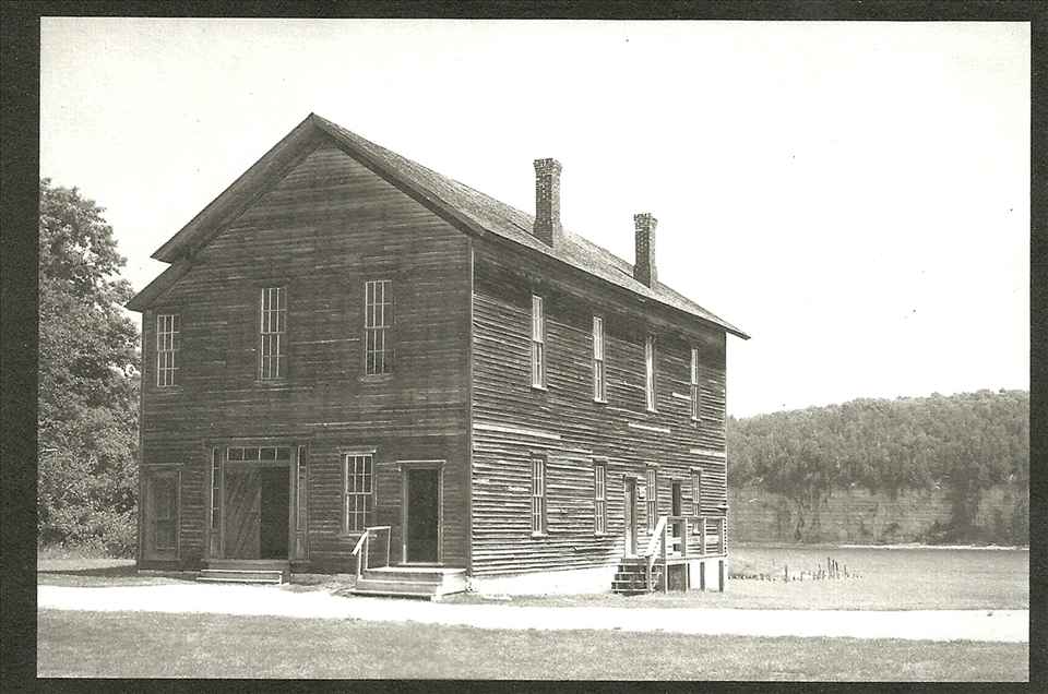 Platinum print of one of the abandoned buildings overlooking the bluff in Fayette.

*Note: This image was a digital file that I converted into a digital negative to complete in the alternative processes: Platinum printing.