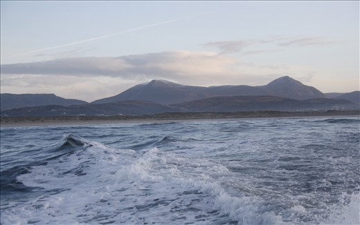The sea the islanders have to cross to get to and from the mainland