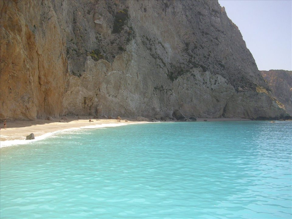 Porto Katsiki, Greece, one of the three top beaches at the Mediterranean sea