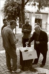 Mr. Ranieri, as every morning, wear his best suit to work in a casino.: by emotions_from_the_world, Views[303]