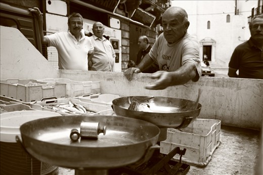 A rough business negotiation on an Ape car.