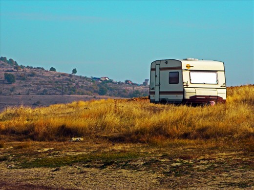 The slight touch of human presence in the magic of Nature