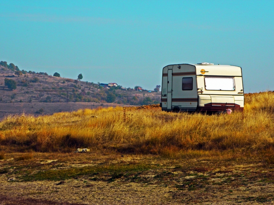 The slight touch of human presence in the magic of Nature