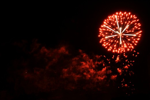 fireworks!! ... what better way to celebrate St. Vigilio?