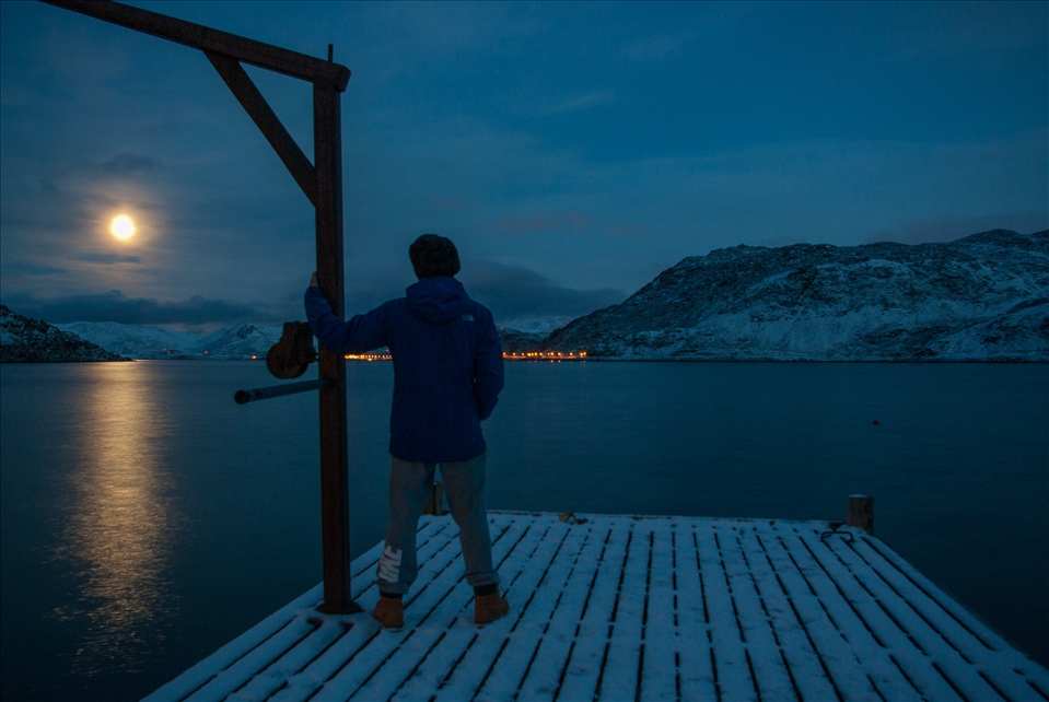 Still waiting the Northen Lights to come in our little house close to Nordkapp