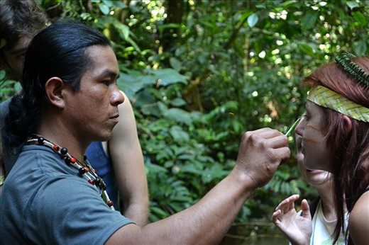 On a tour to learn how the locals utilize the land around them.