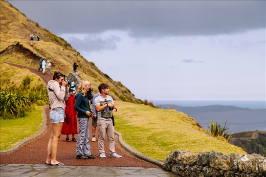 Our group should be concerned, but the colors and light are captivating. We hold our ground and take out our cameras.