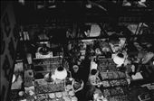 Aerial photo of stall owners at the Noryangjin fish market, Seoul, South korea.: by ericaclarephotos, Views[377]