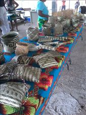 Handmade traditional works - handbag of Chunga with natural color: by ericksandoya, Views[624]