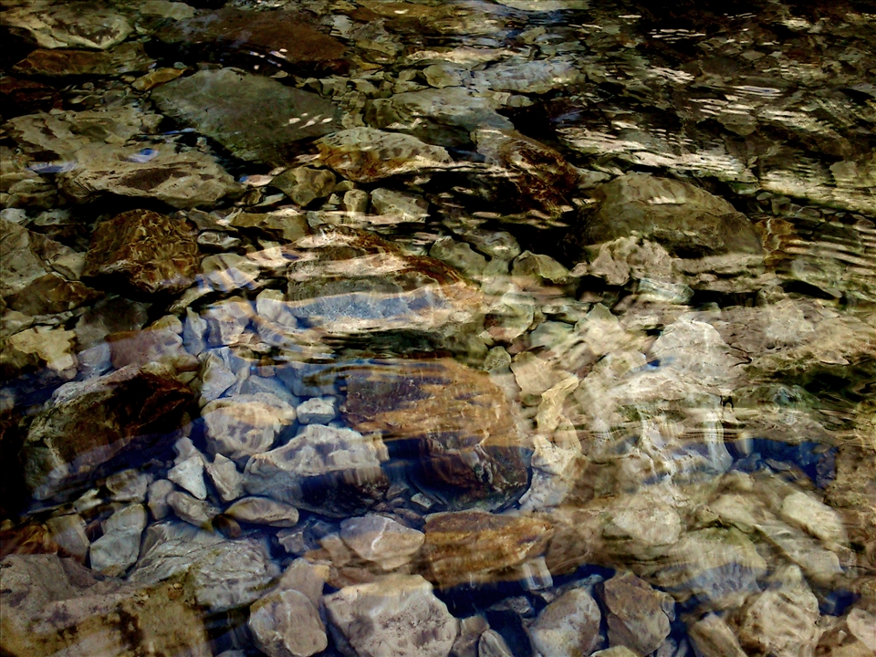 ... with waters never touched by man...