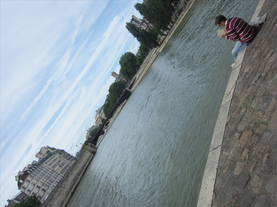 If the man with the book doesn't give you pause, look another way.