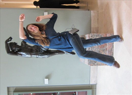 Dancing at the Louvre!