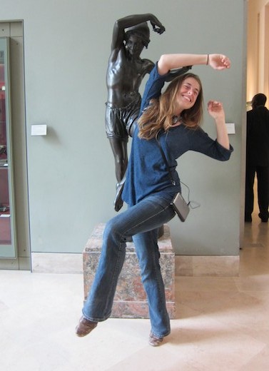 Dancing at the Louvre!