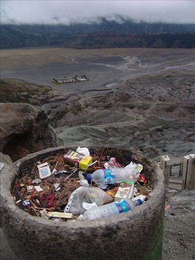 Beautiful mount Bromo, everybody captures the beauty but then i found this dirty