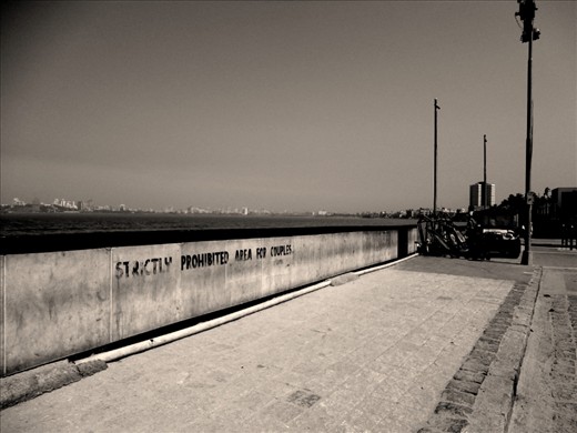 ... Because chances of stumbling upon the fence and falling into the sea are higher for couples.