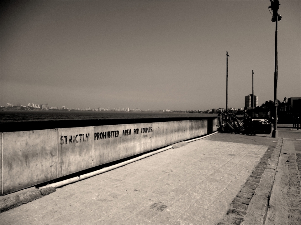 ... Because chances of stumbling upon the fence and falling into the sea are higher for couples.