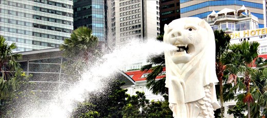 merlion statue