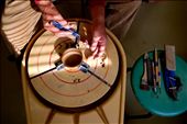 The modern and electric pottery wheel where the magic takes place. : by escape, Views[668]