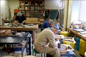 This is the room where I did pottery lessons for a year with Yoshida-san. Normally just him and I, it occasionally fills with other potters.: by escape, Views[653]