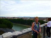 Rome from the top of Castel Sant Angelo: by europe2013, Views[705]