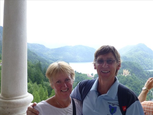 The view from Neuschwanstein