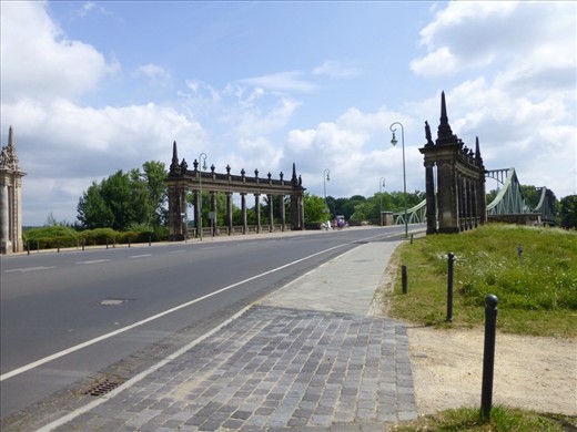 This is the bridge where spies were exchanged during the Cold War