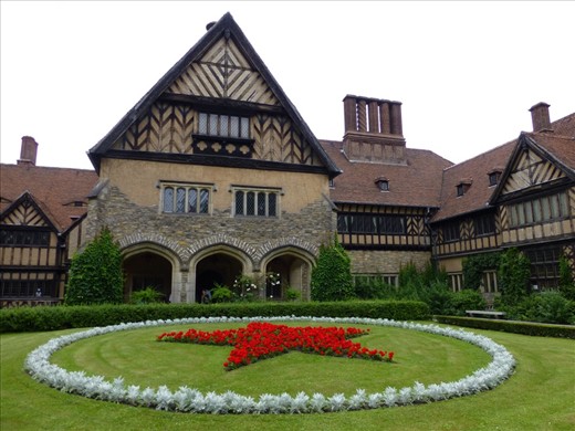 Where Germany was divided in 1945 - This is the British entrance and who say the Communists did not have a sense of humour!?