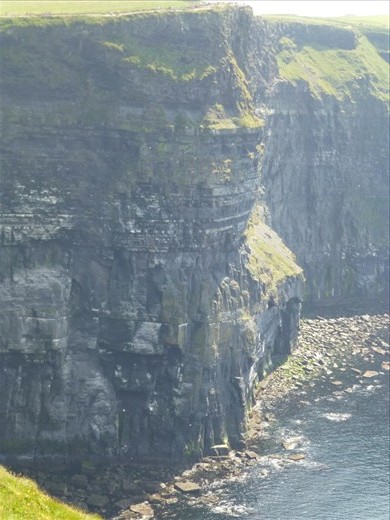 Cliffs of Moher.  See the people at the top?