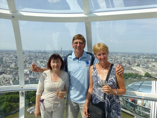 Carole & us on the Eye