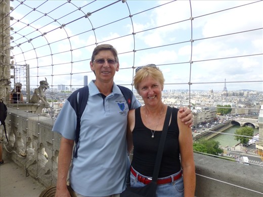 Us on top of Notre Dame