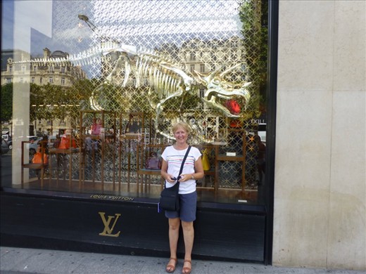 At Yves St Laurent. Inside the cheapest key ring was 280 euro!