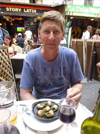 Ian having snails