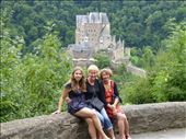 Burg Eltz with Kerstin and her mum, Ute: by europe2013, Views[1990]