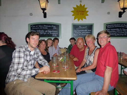 Out to tea with the family