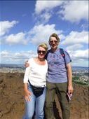 Arthur's seat -  just a bit windy! : by europe2013, Views[677]