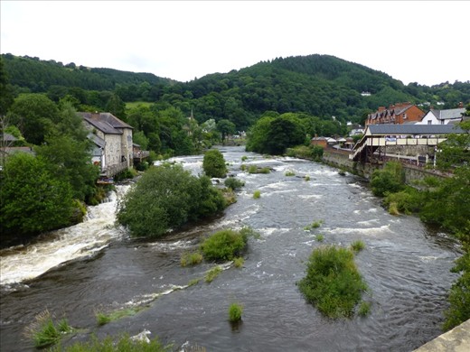 A view in Llangollen
